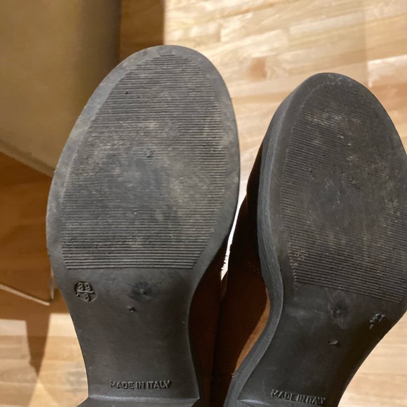 TOPSHOP tan suede ankle boots - Picture 4 of 4